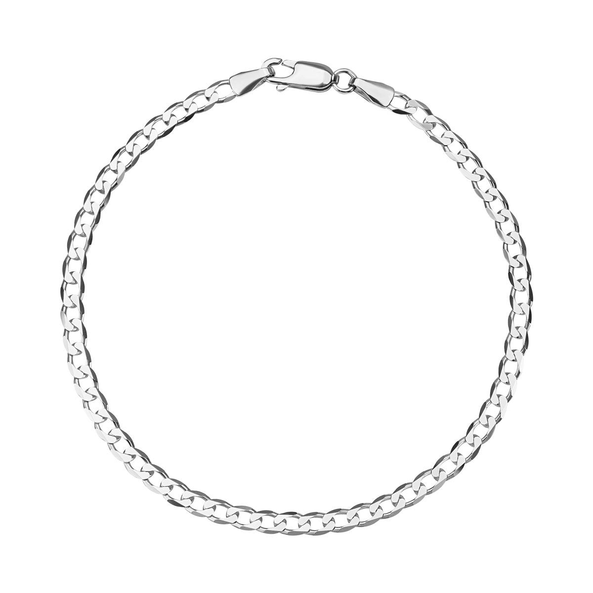 Komplet biżuterii męskiej - srebrny