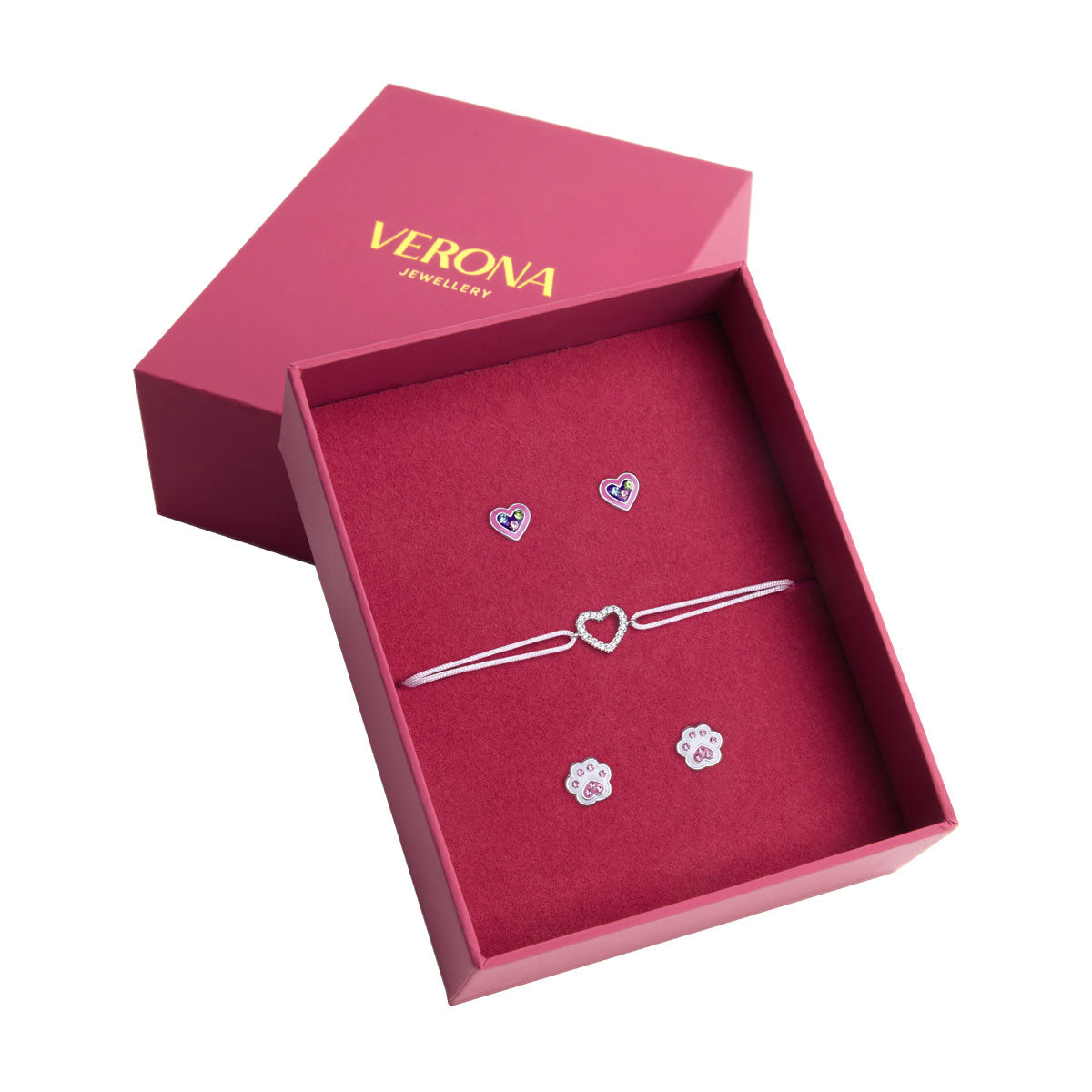 Komplet biżuterii srebrnej - dziecięcej