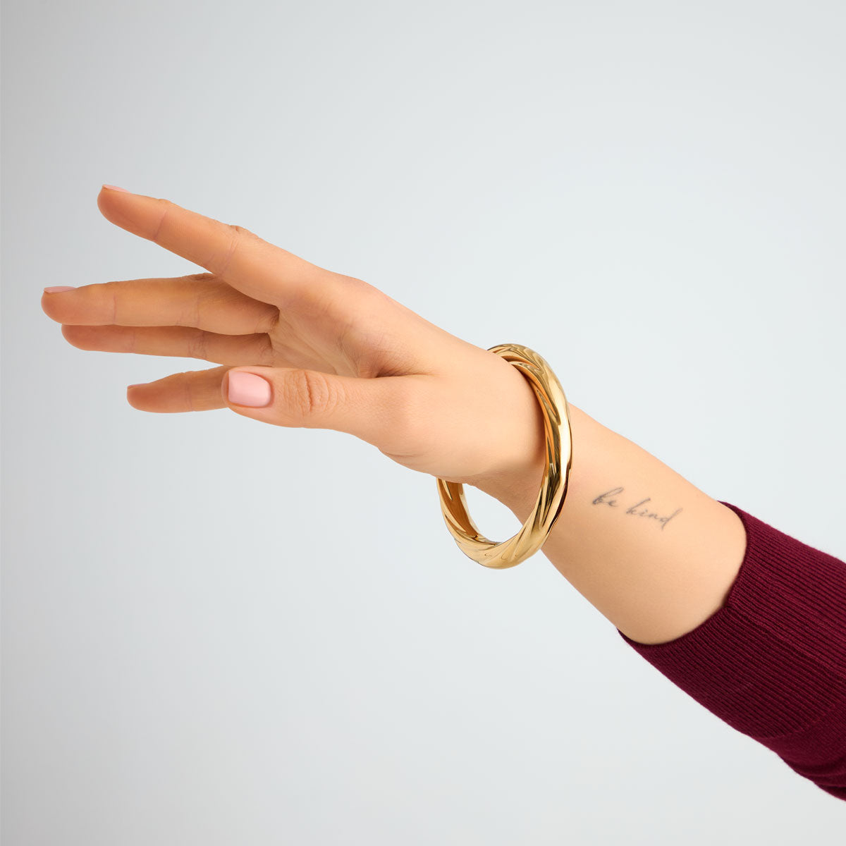 Bransoletka stalowa sztywna - skręcana - Moderno