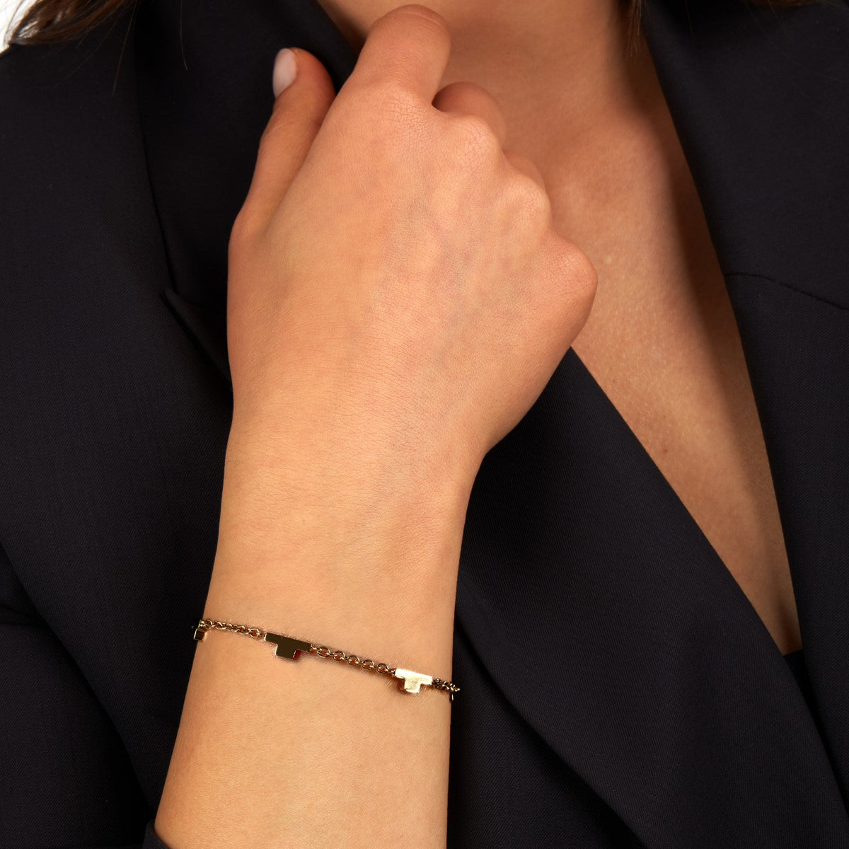 Bransoletka stalowa - Trussardi T-Logo T Element