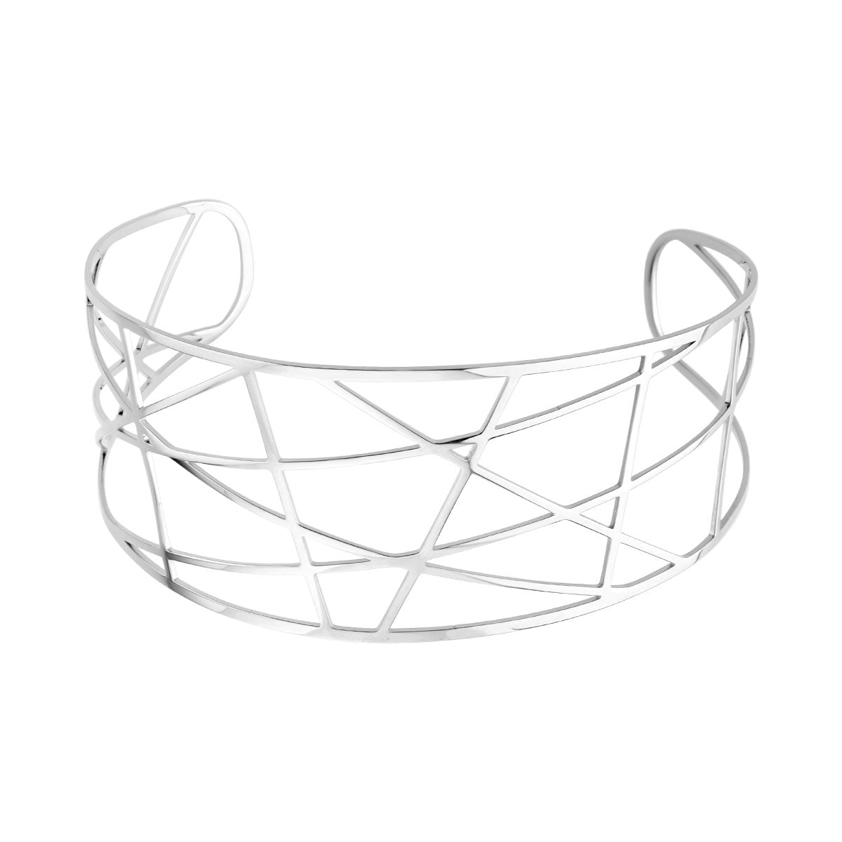 Bransoletka stalowa sztywna - Moderno - Verona