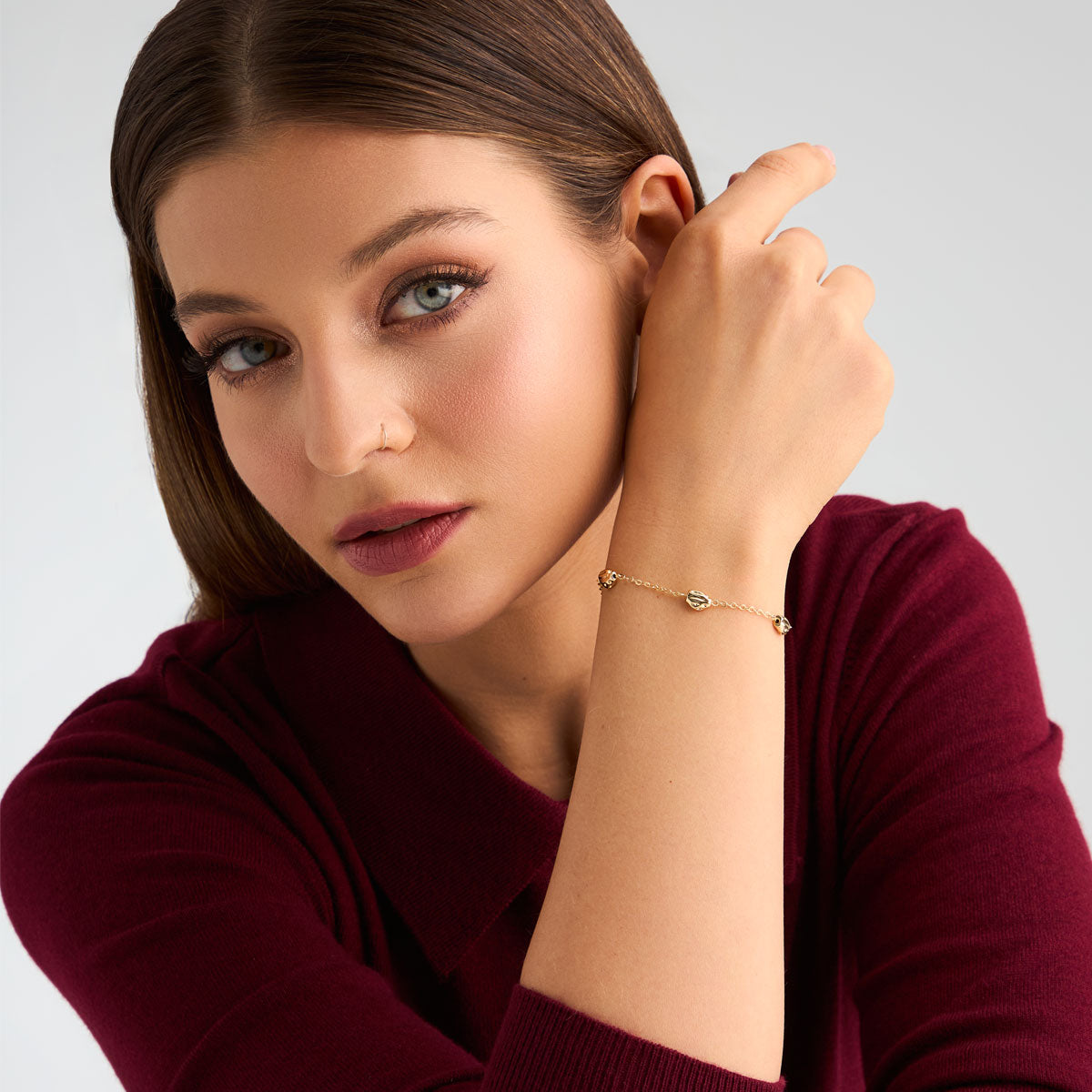 Bransoletka z mosiądzu - Moderno