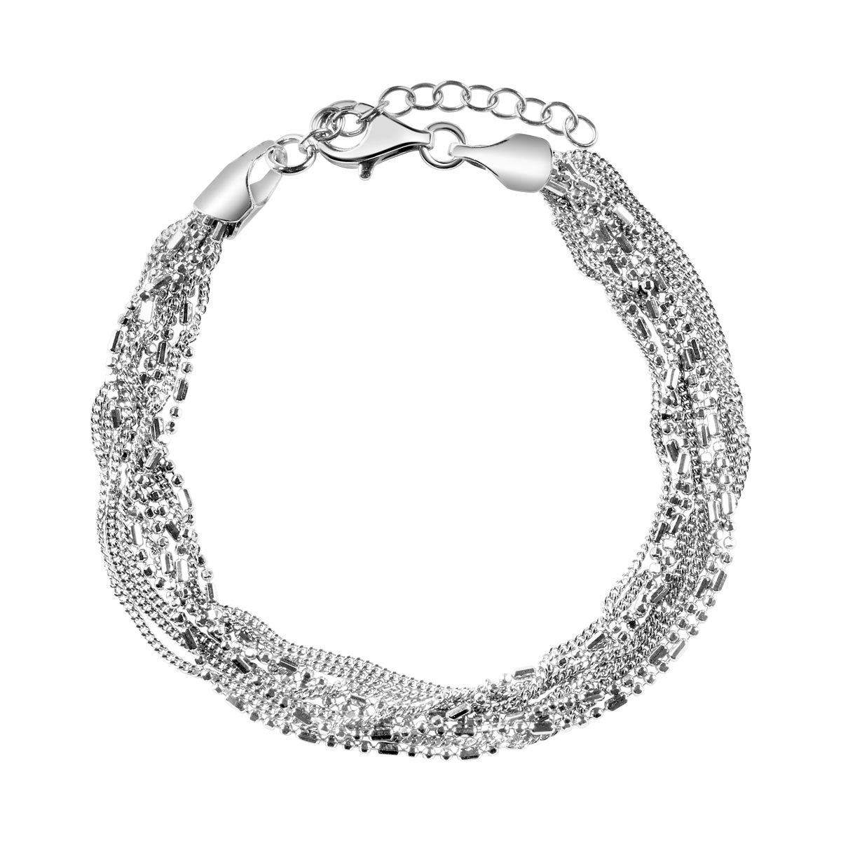 Bransoletka srebrna - Verona