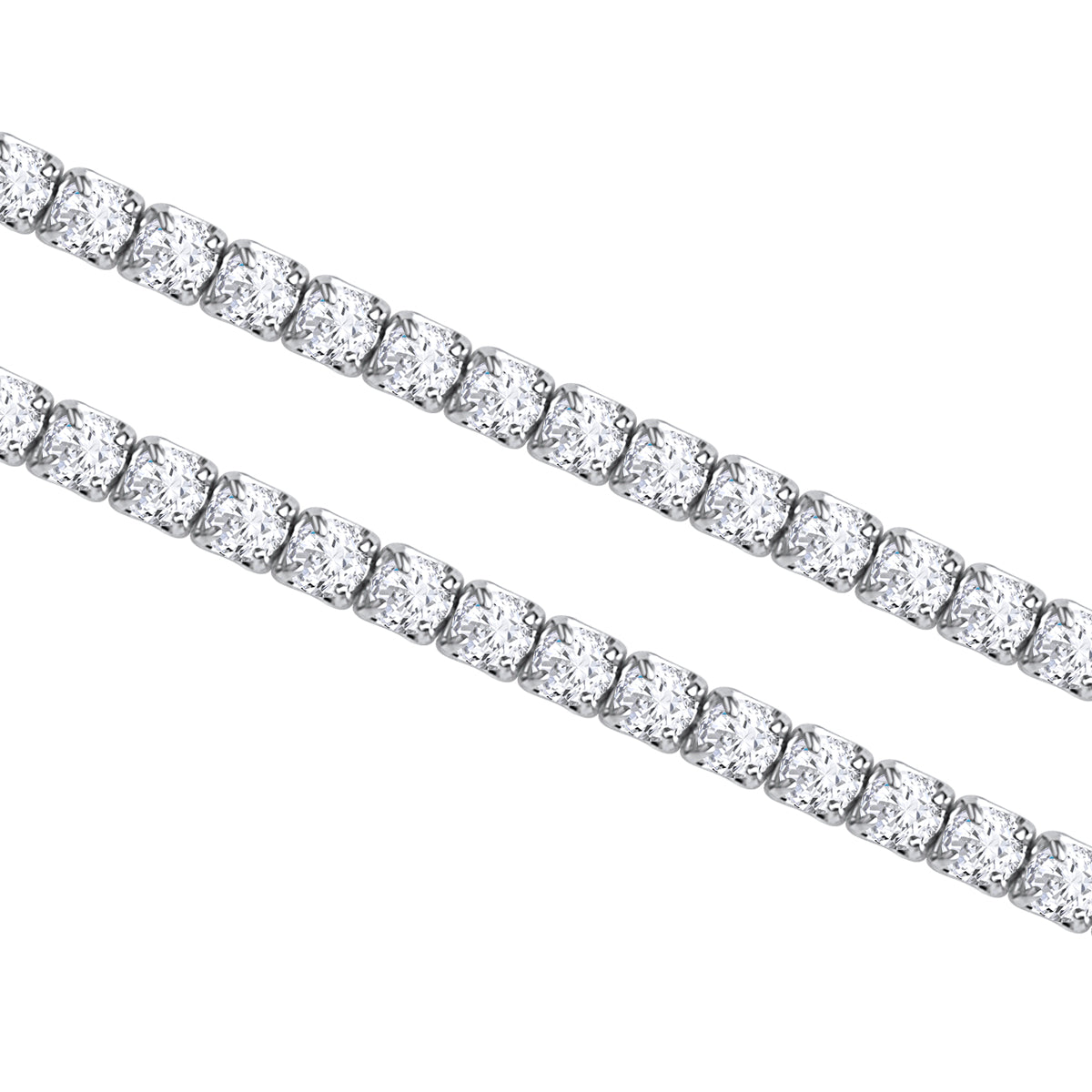 Bransoletka tenisowa srebrna z cyrkoniami - Evento - Verona