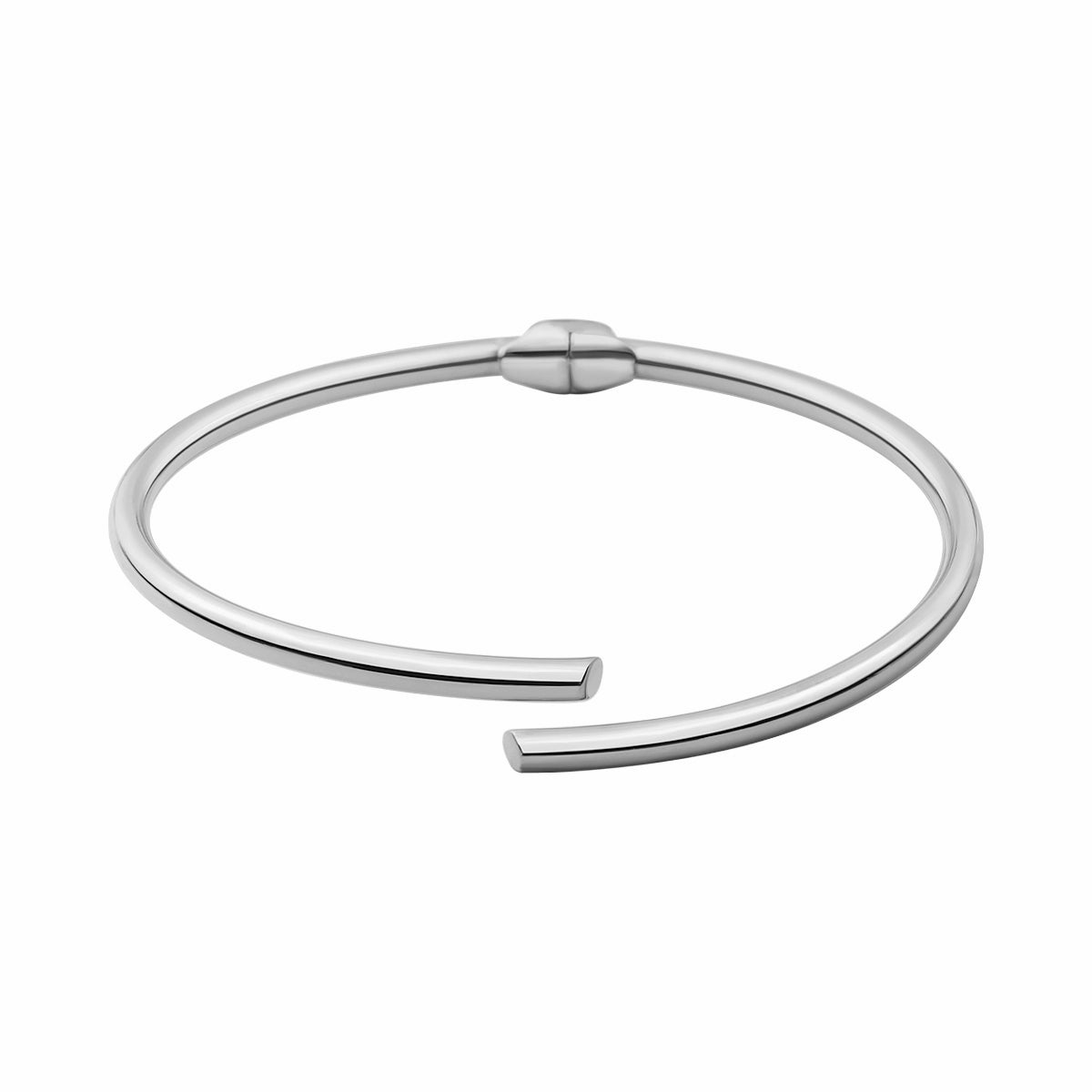 Bransoletka srebrna sztywna - Senza