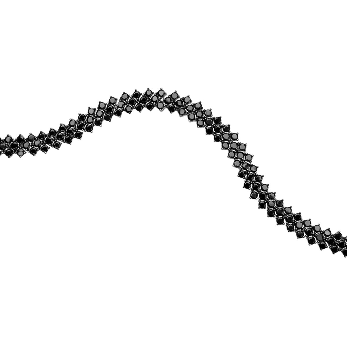 Bransoletka srebrna z cyrkoniami - Evento