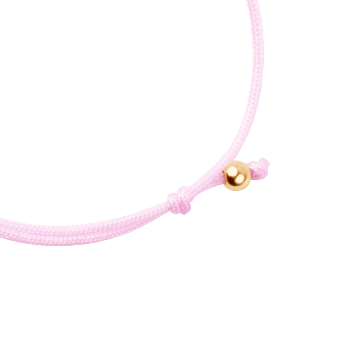 Bransoletka na różowym sznurku - Mommy & Me