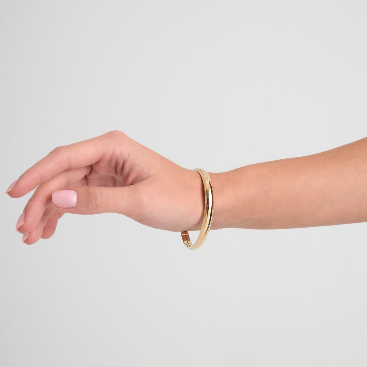 Bransoletka złota sztywna