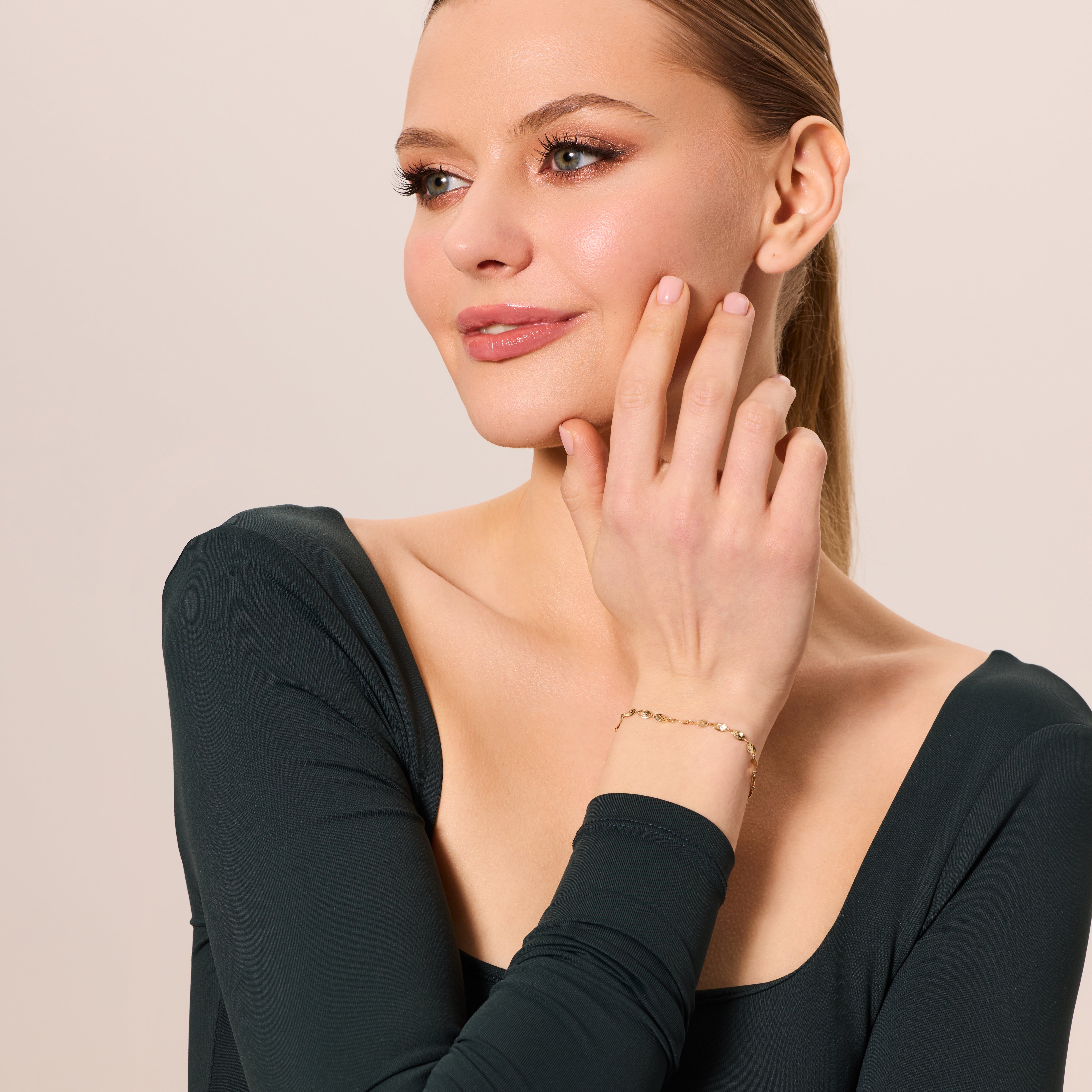 Bransoletka złota