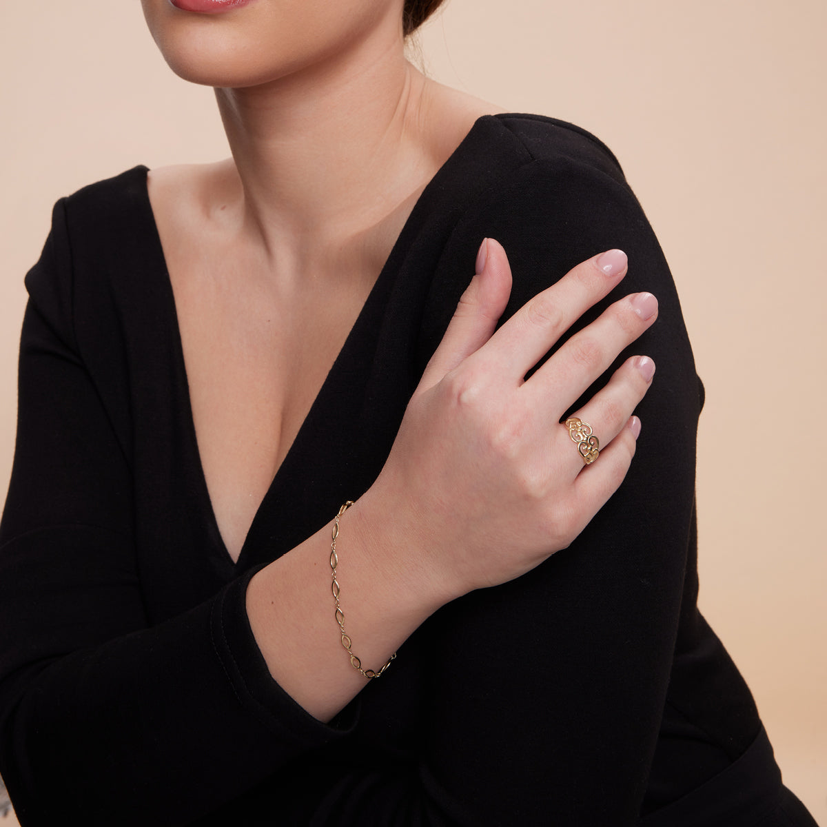 Bransoletka złota