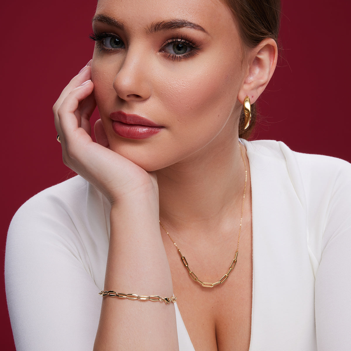 Bransoletka złota