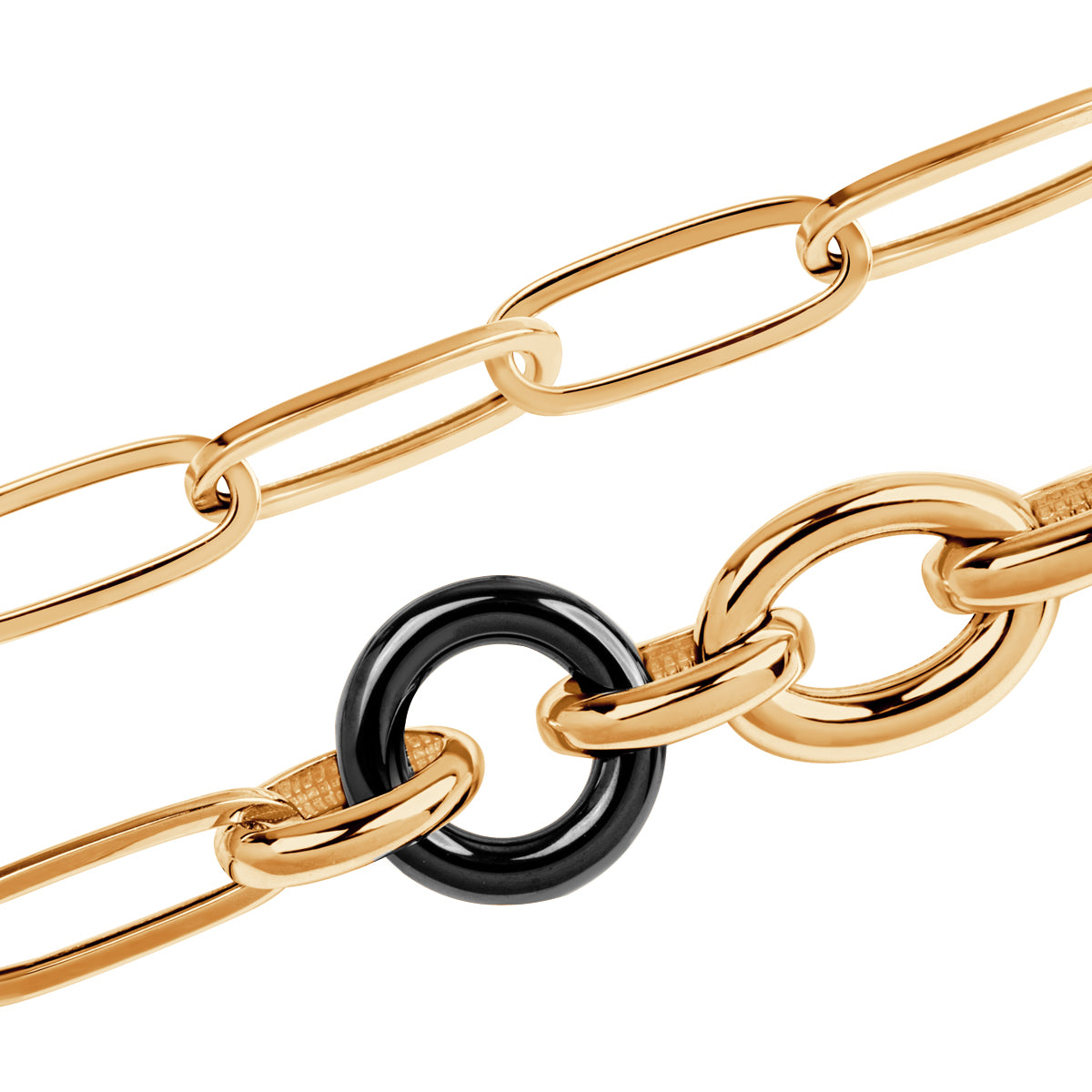 Bransoletka złota - koło