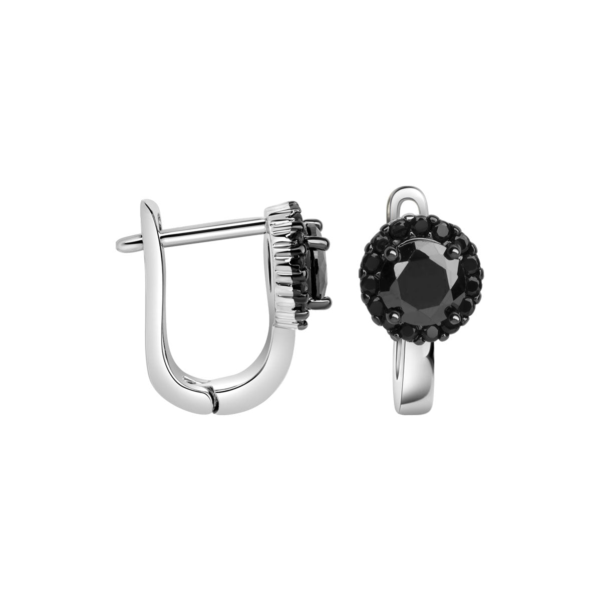 Kolczyki srebrne z cyrkoniami