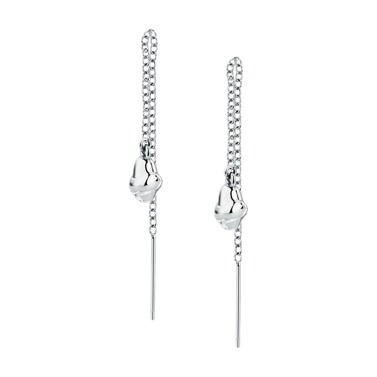 Kolczyki stalowe przeciągane - Trussardi T-Design Baroque