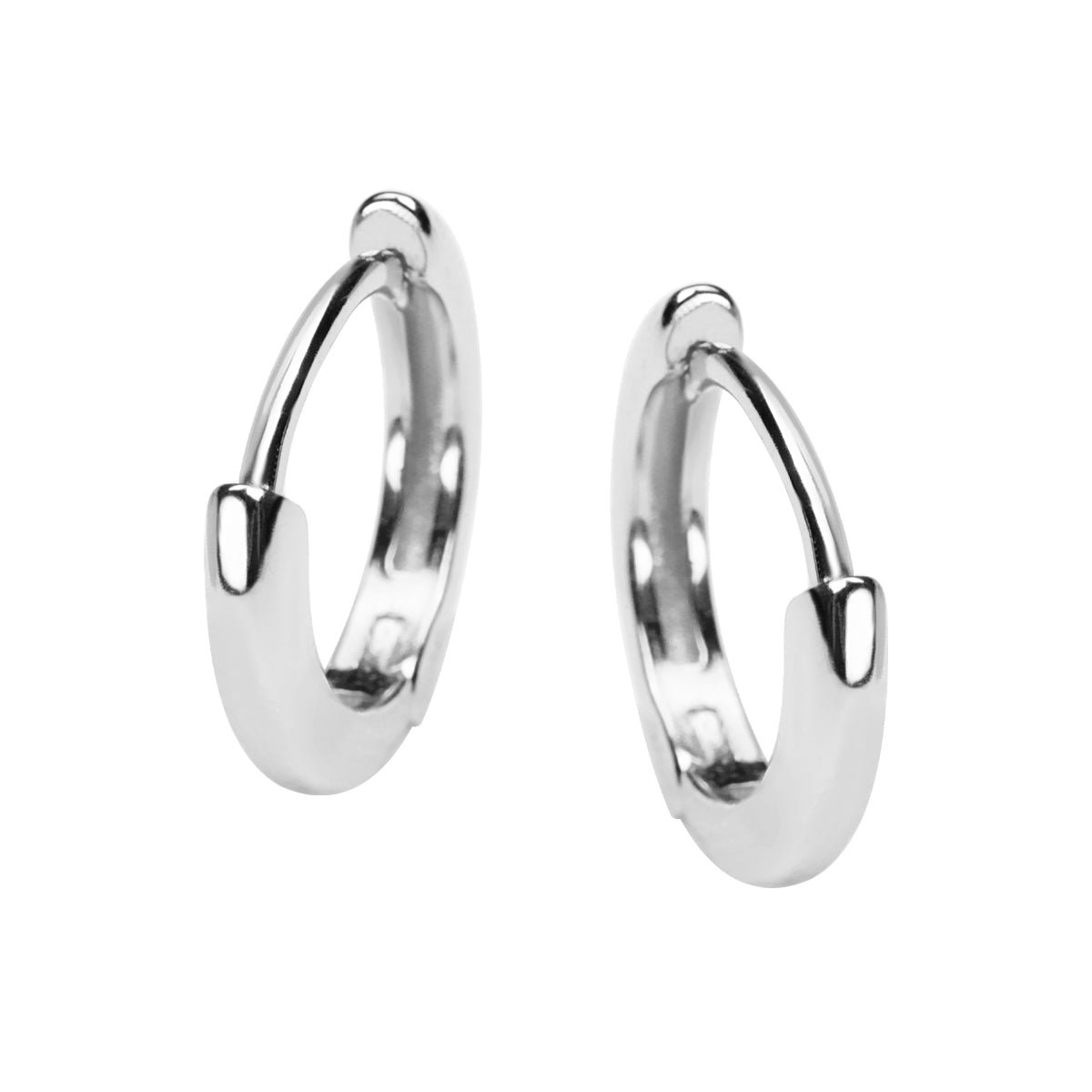 Kolczyki srebrne - koła - Verona