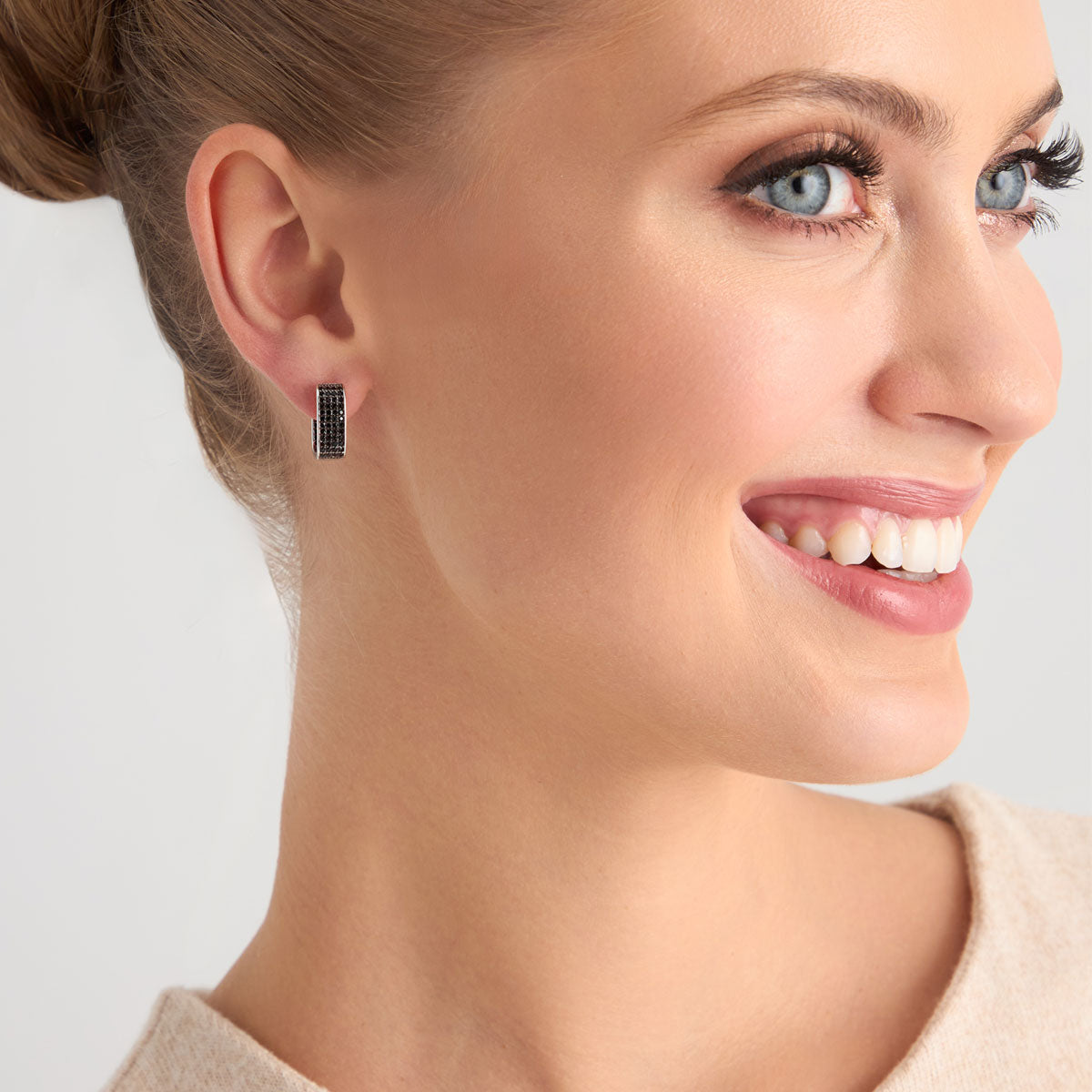 Kolczyki srebrne z cyrkoniami