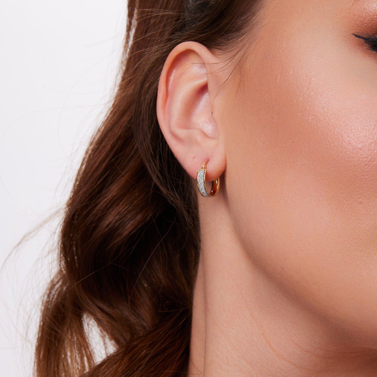 Kolczyki złote - koła