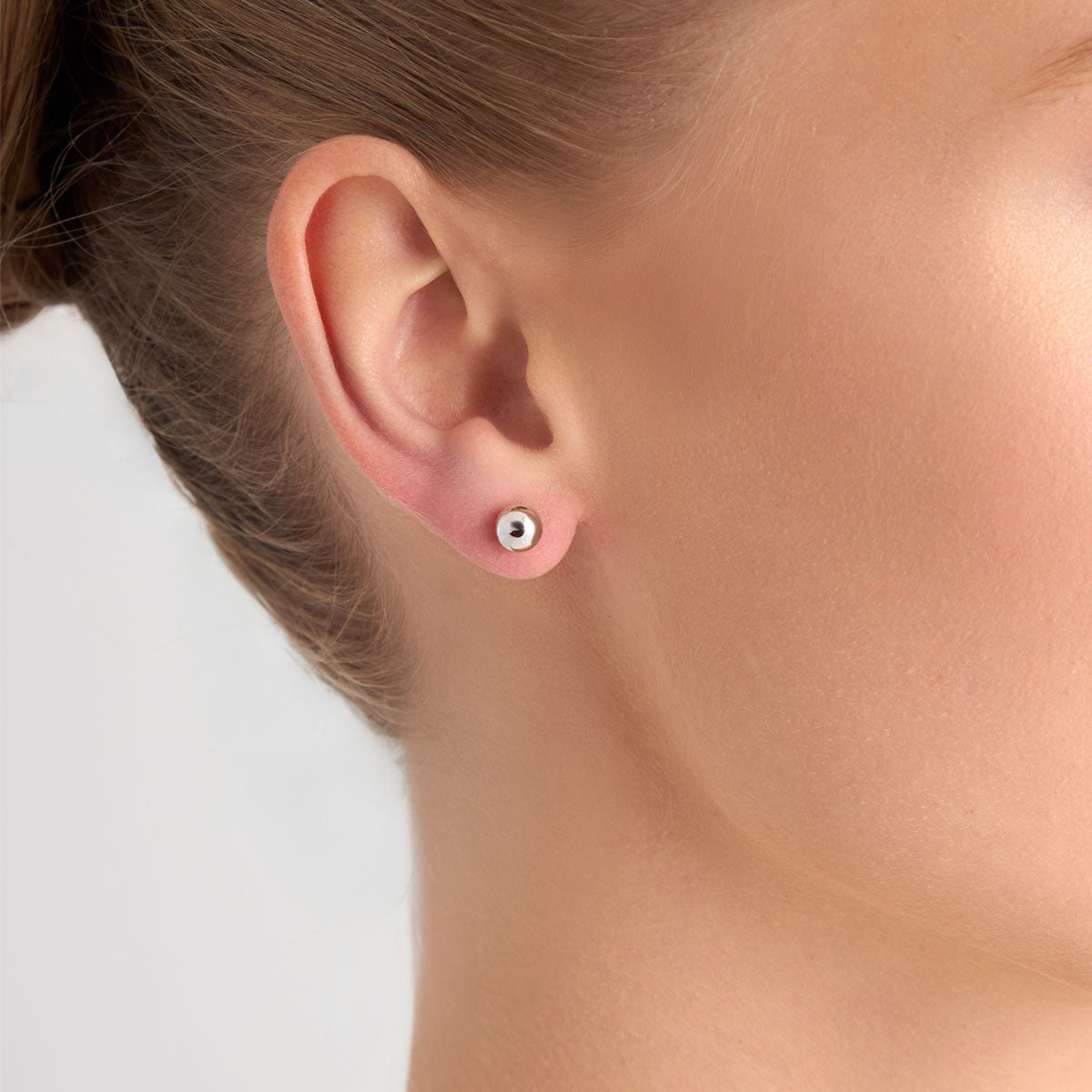 Kolczyki srebrne - kulki - Bambini - Verona