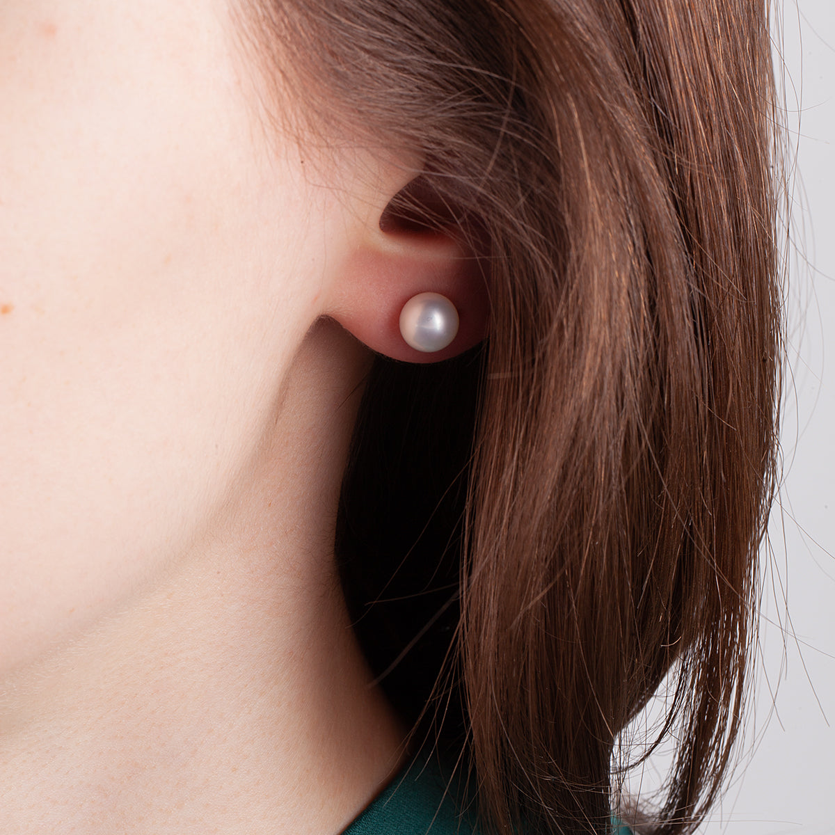 Kolczyki srebrne z perłami - Verona