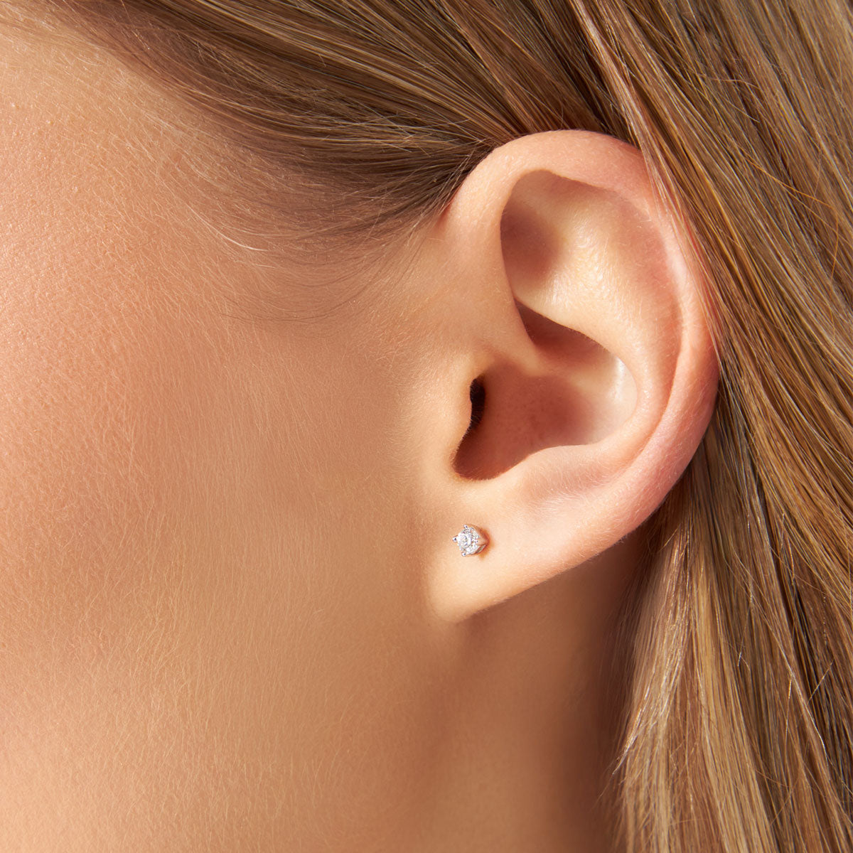 Kolczyki srebrne z cyrkoniami