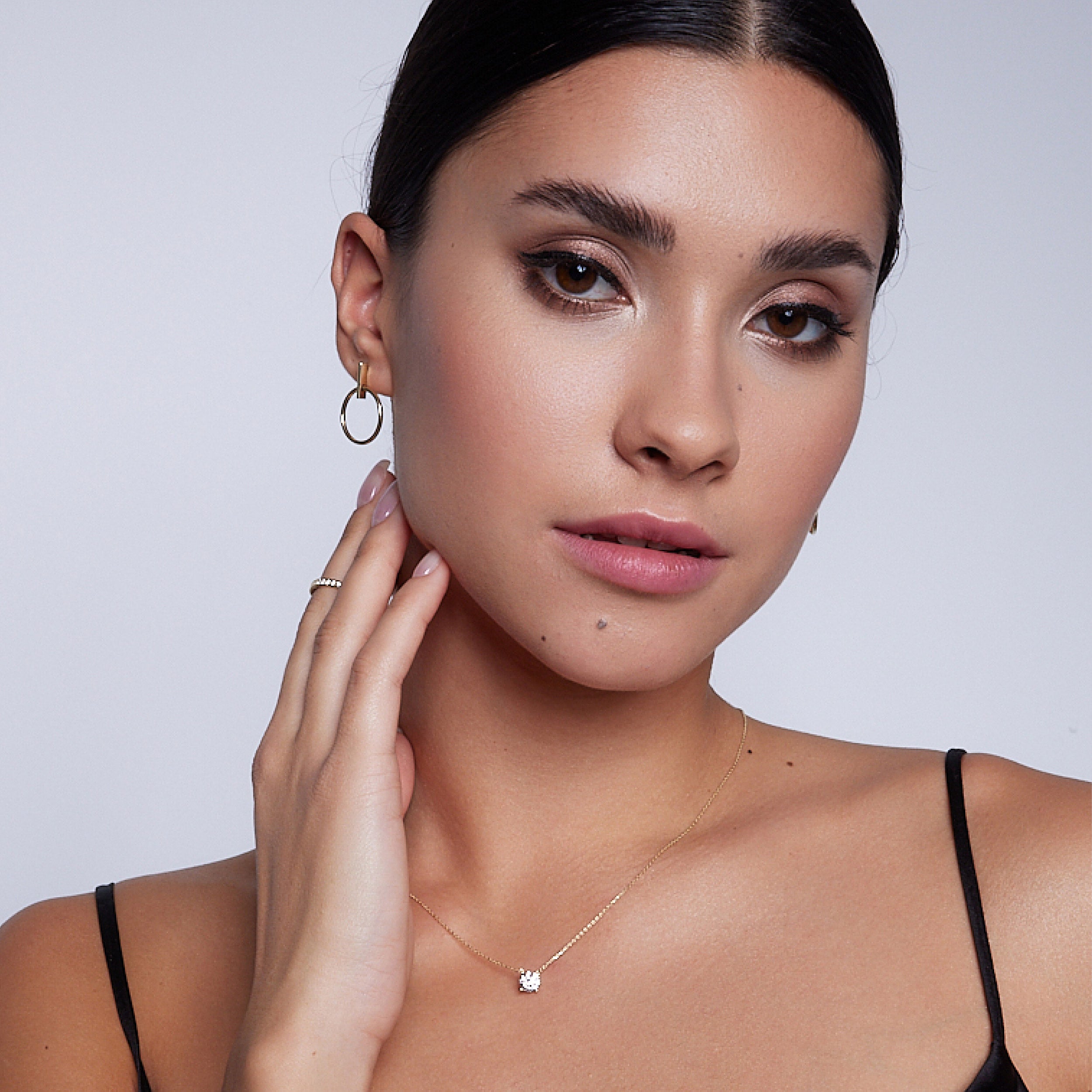 Kolczyki złote - Verona