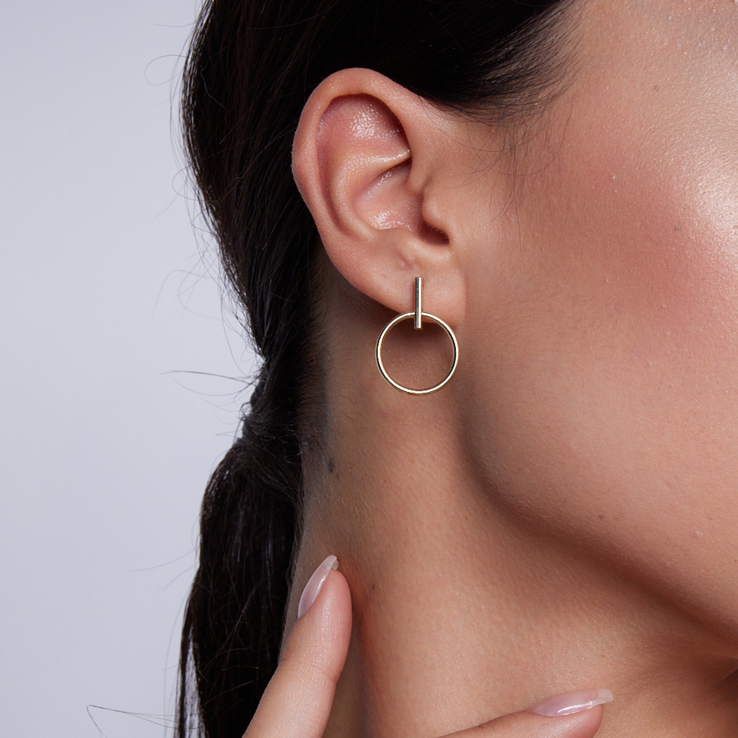 Kolczyki złote - Verona