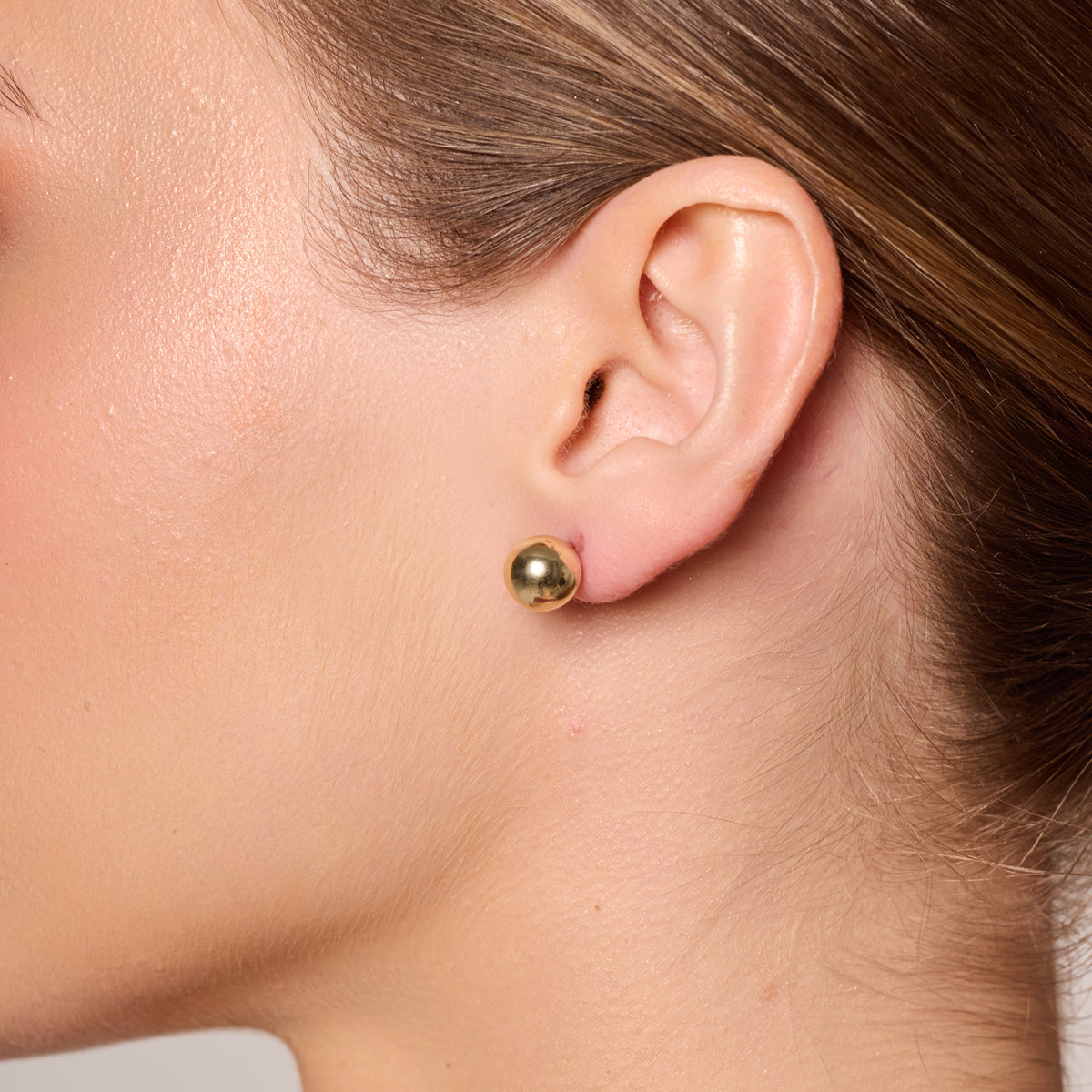 Kolczyki złote - kulki