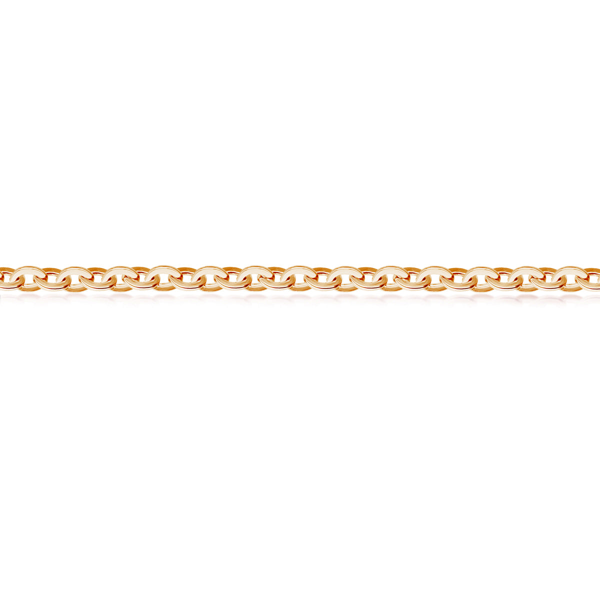 Łańcuszek złoty - 40 cm - ankier