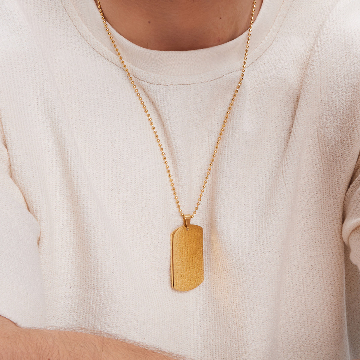 Naszyjnik stalowy - Moderno