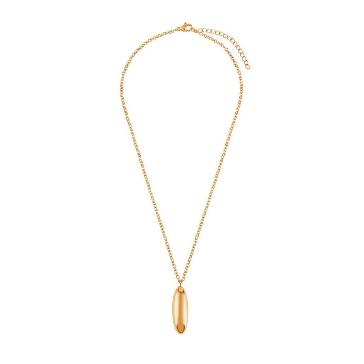 Naszyjnik stalowy - Moderno