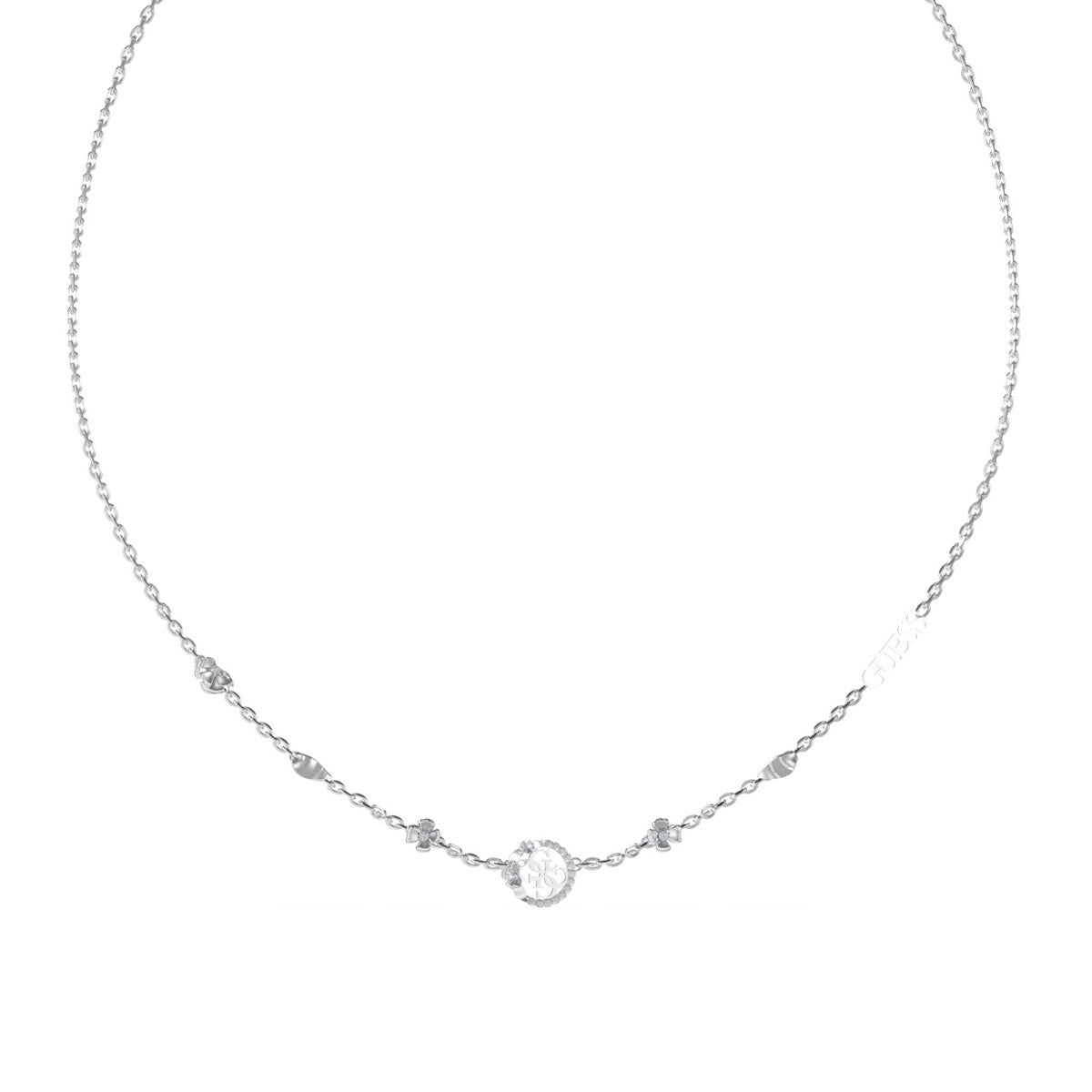 Naszyjnik stalowy - Guess 4 Love