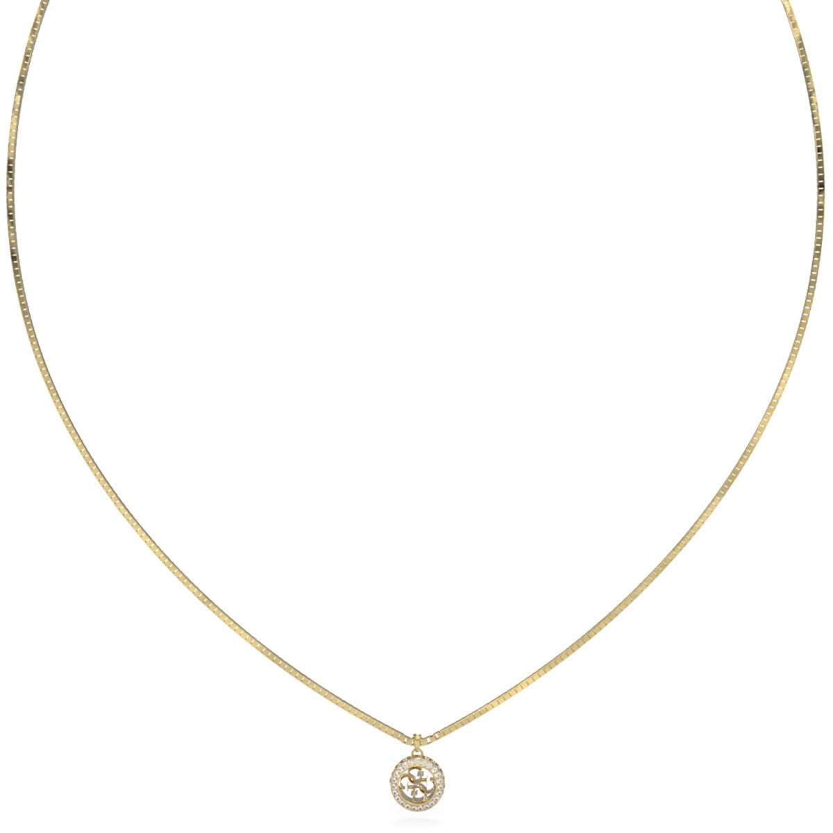 Naszyjnik stalowy - Guess 4G Crush