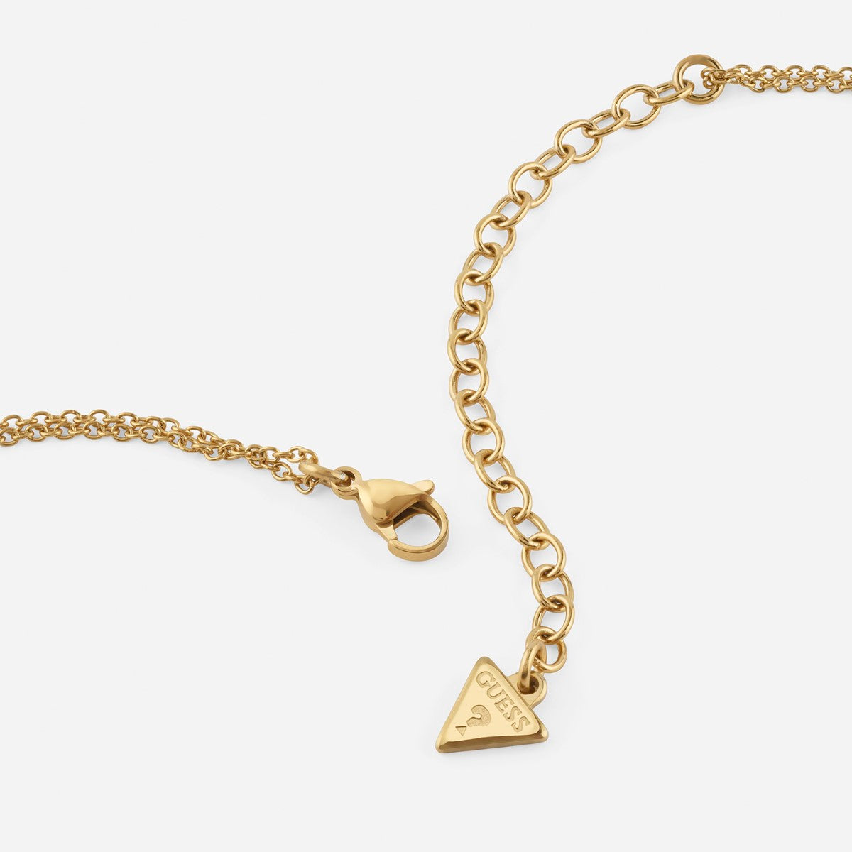 Naszyjnik stalowy - serce - Guess Vintage