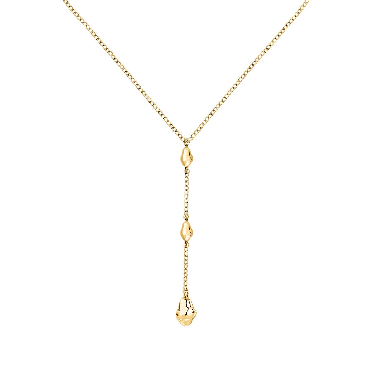 Naszyjnik stalowy - łezki - Trussardi T-Design Baroque