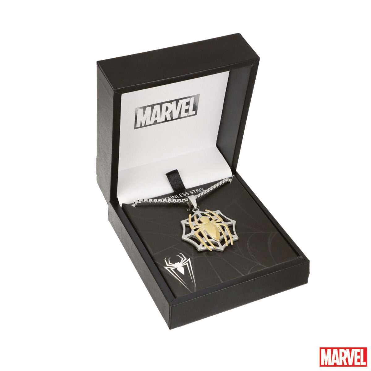 Naszyjnik stalowy - Spider Man - Marvel