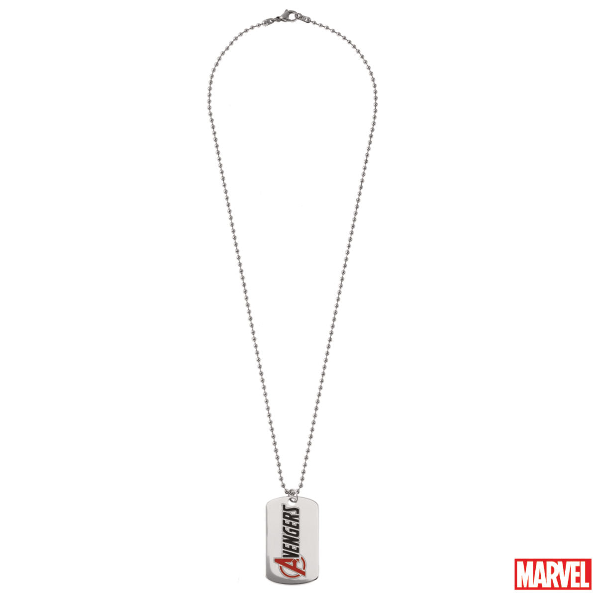 Naszyjnik stalowy z emalią - Avengers - Marvel