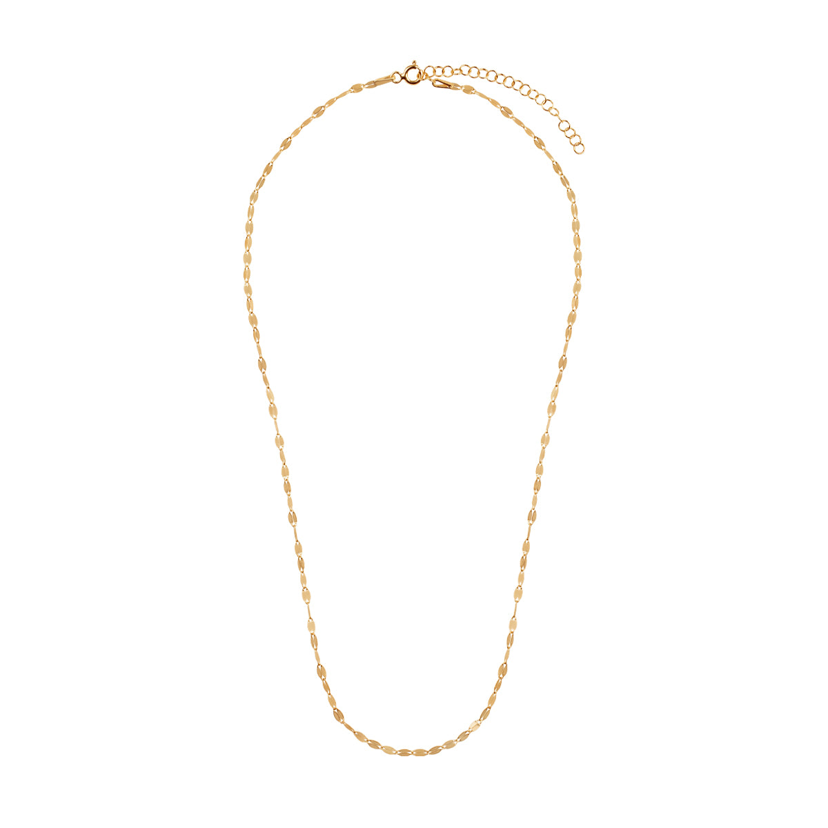 Naszyjnik srebrny pozłacany