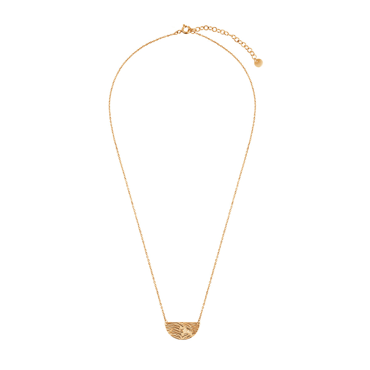 Naszyjnik srebrny pozłacany