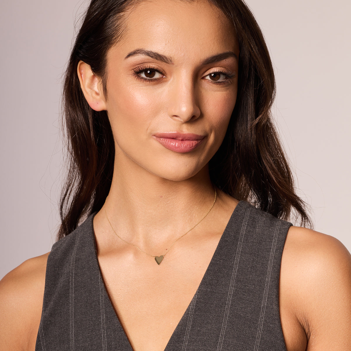 Naszyjnik złoty - serce