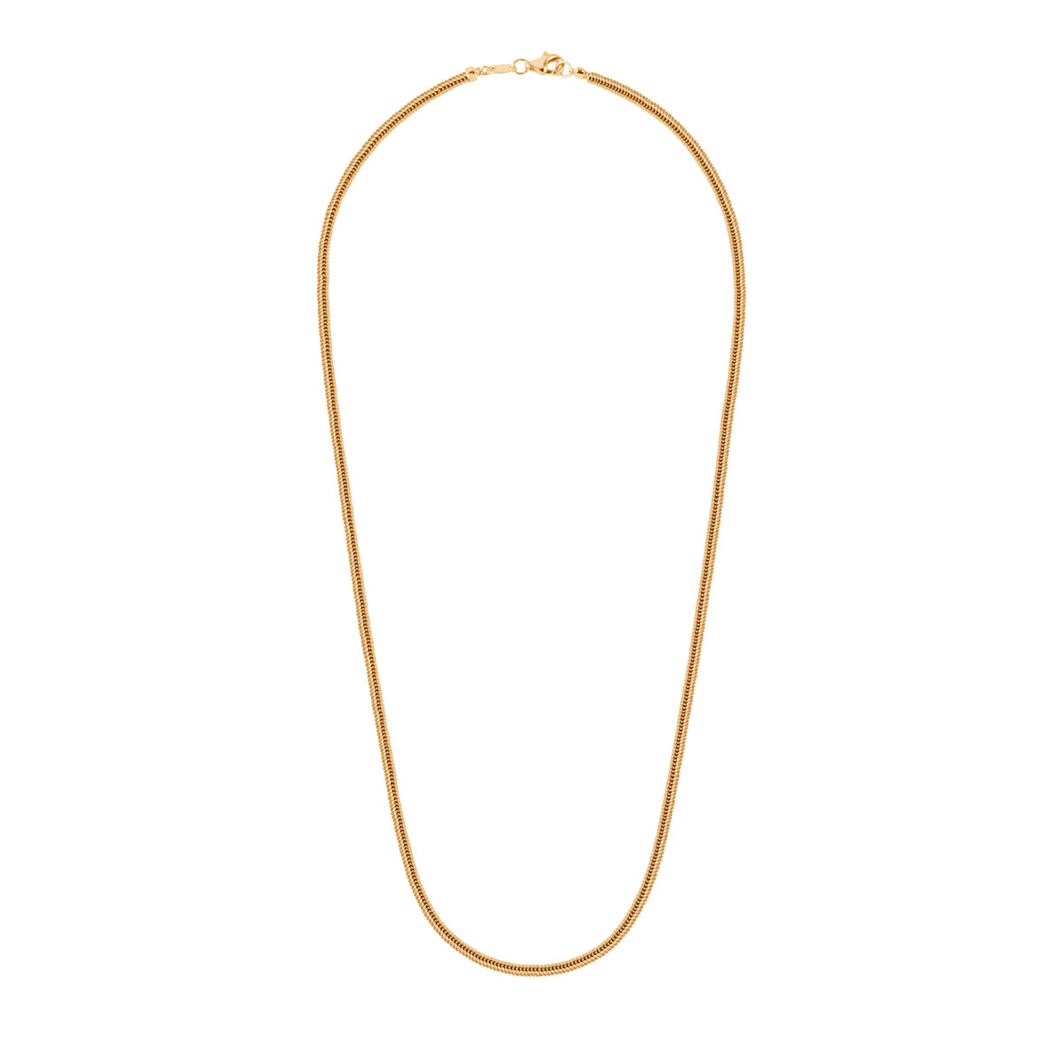 Naszyjnik złoty - żmijka