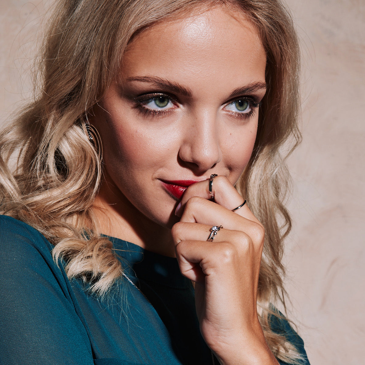 Pierścionek srebrny