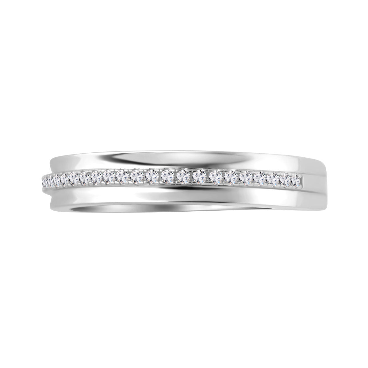 Pierścionek srebrny z cyrkoniami