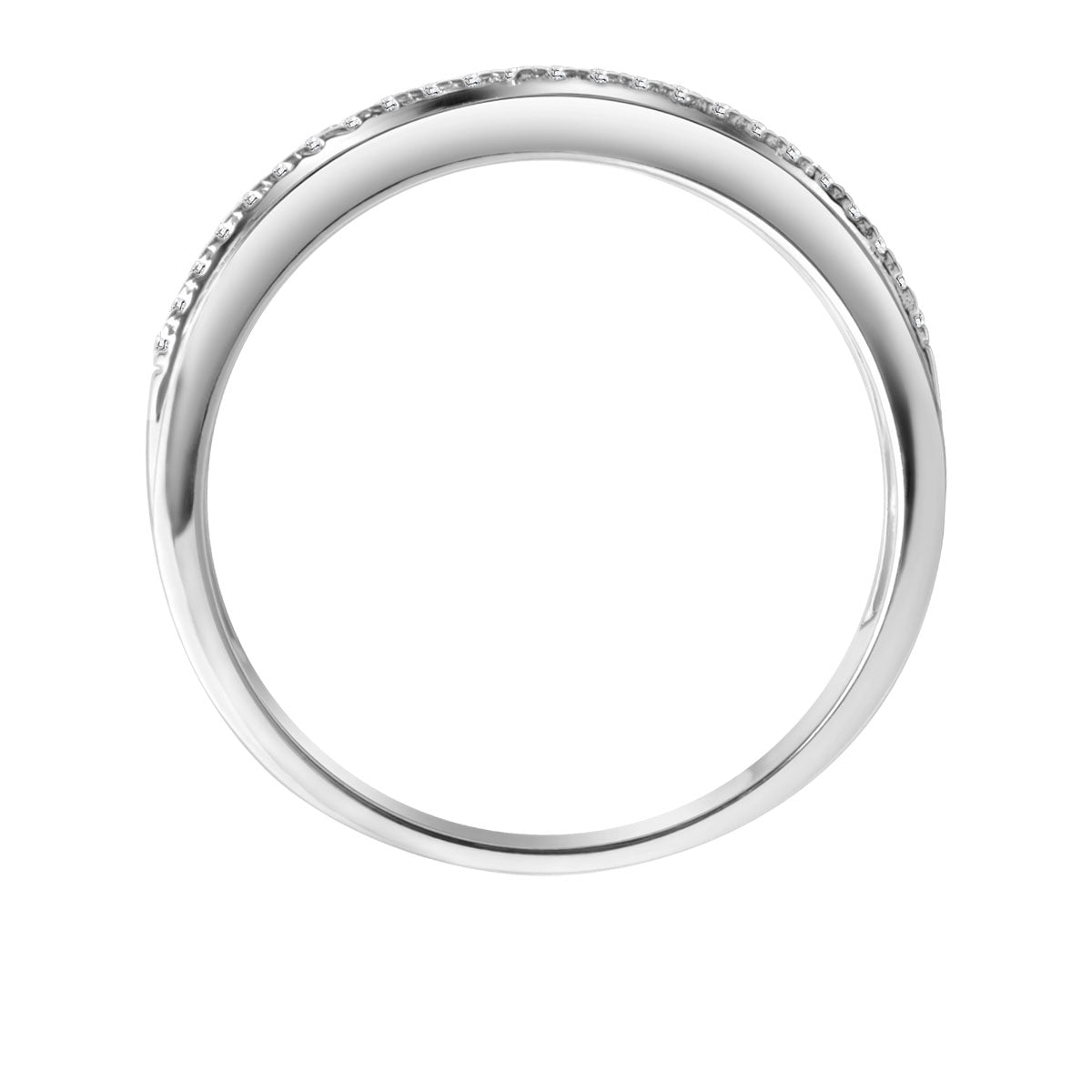 Pierścionek srebrny z cyrkoniami