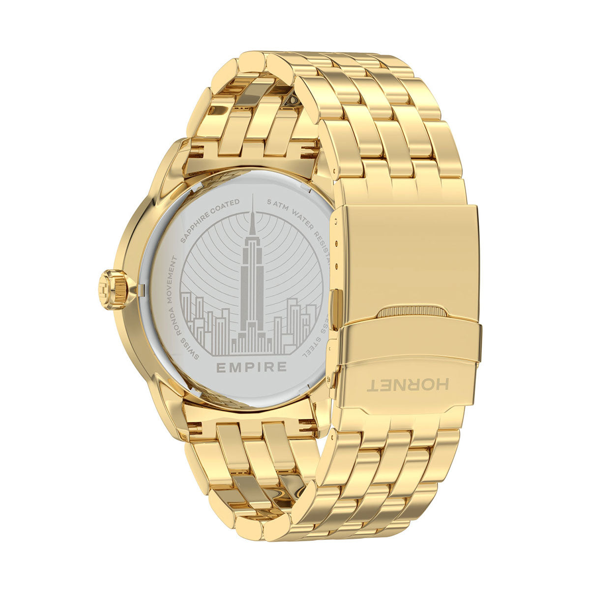 Zegarek na złotej bransolecie - Hornet William