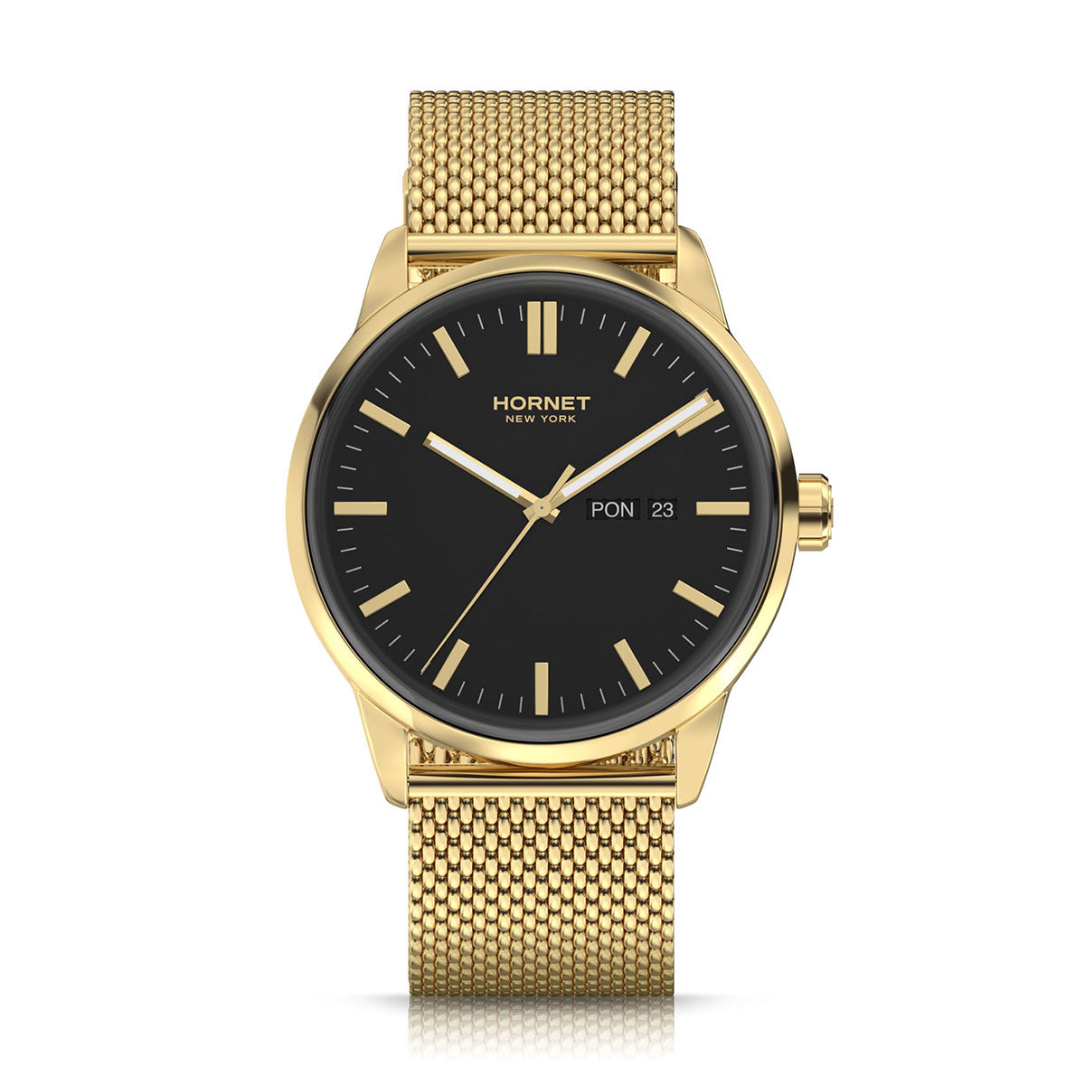 Zegarek na złotej bransolecie - Hornet Harmon