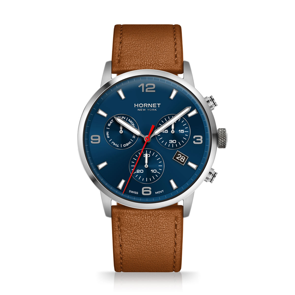 Zegarek na brązowym pasku - Hornet Lincoln