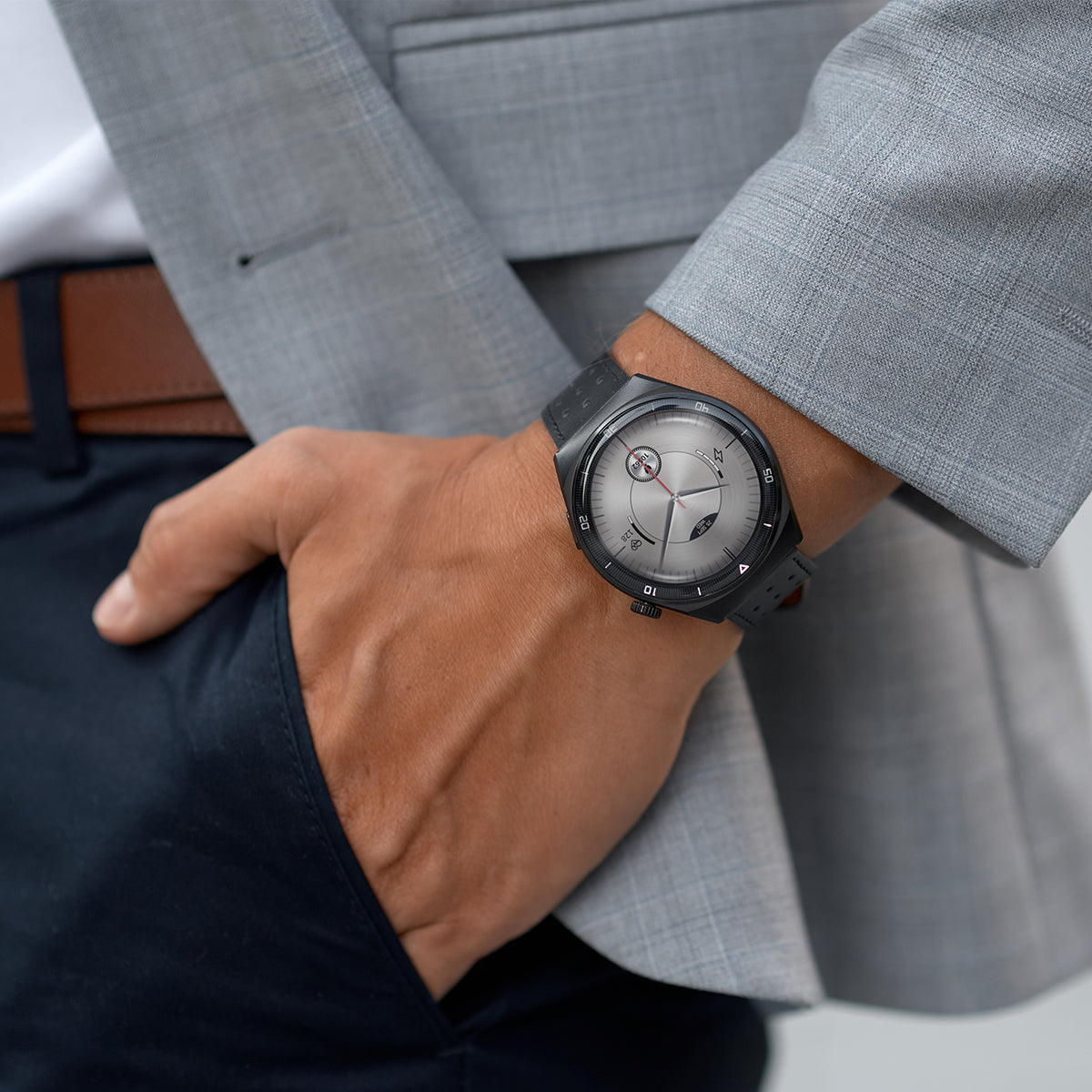 Smartwatch na czarnym pasku - Garett V12