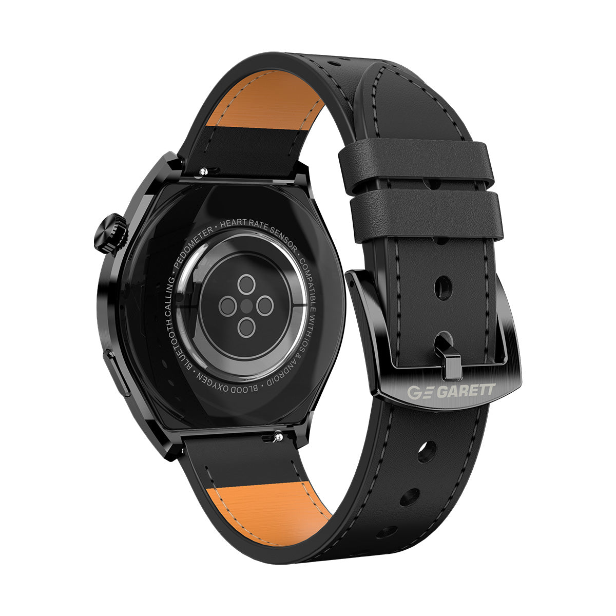 Smartwatch na czarnym pasku - Garett V12