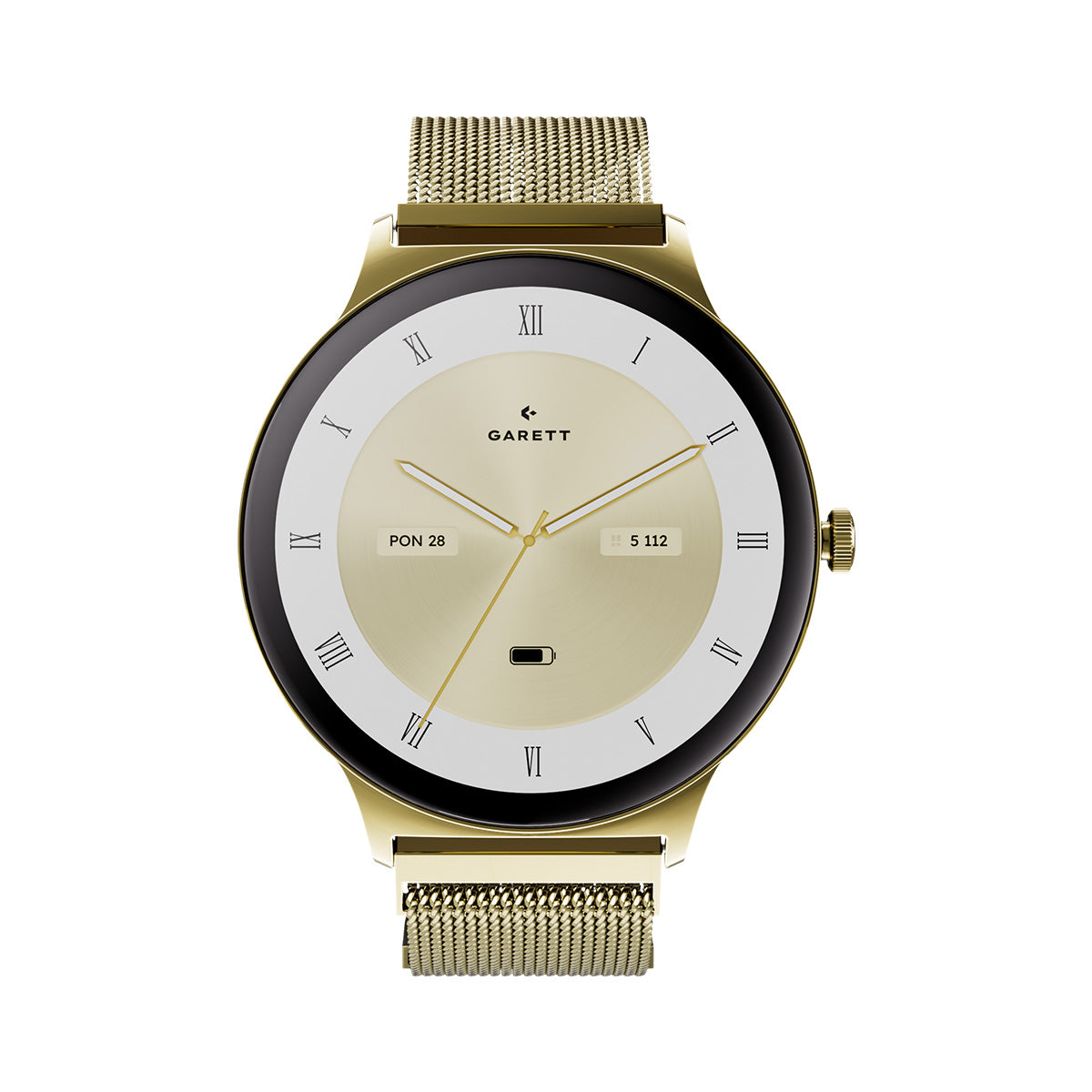 Smartwatch na złotej bransolecie - Garett Verona 2