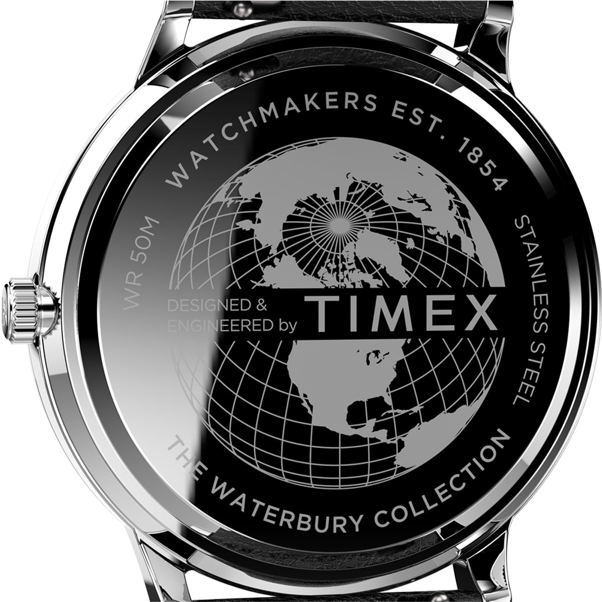 Zegarek na czarnym pasku - Timex Waterbury Classic